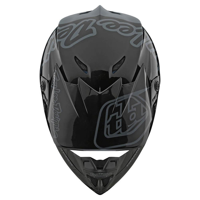 Troy Lee Designs GP Silhouette BMX Race Helmet-Black/Gray - 5