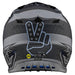 Troy Lee Designs SE4 Polyacrylite Freedom MIPS Helmet-Black/Gray - 3