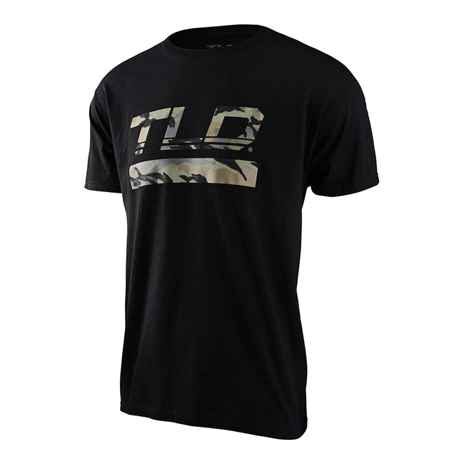 Troy Lee Designs Speed Logo T-Shirt-Black - 1