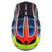 Troy Lee Designs D4 Carbon Lines BMX Race Helmet-Black/Red - 5