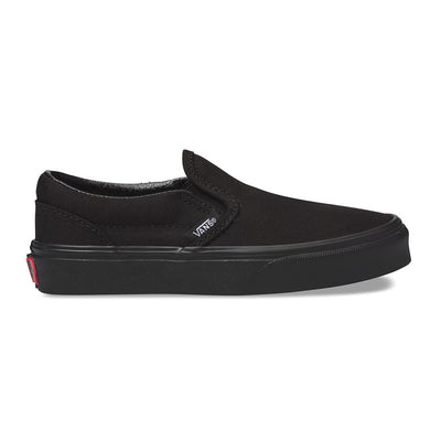 Vans Classic Slip-On Kids Shoe-Black/Black