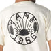 Vans Dakota Roche Logo Men&#39;s T-Shirt-Seedpearl - 3