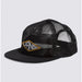 Vans Diamond Mesh Snapback Hat-Black - 1