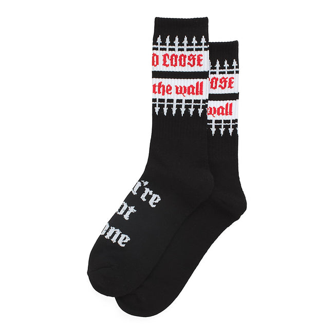 Vans Kid&#39;s Fast and Loose Socks-Black - 1