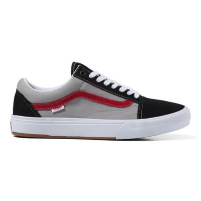 Vans Old Skool BMX Shoes-Black/Gray/Red