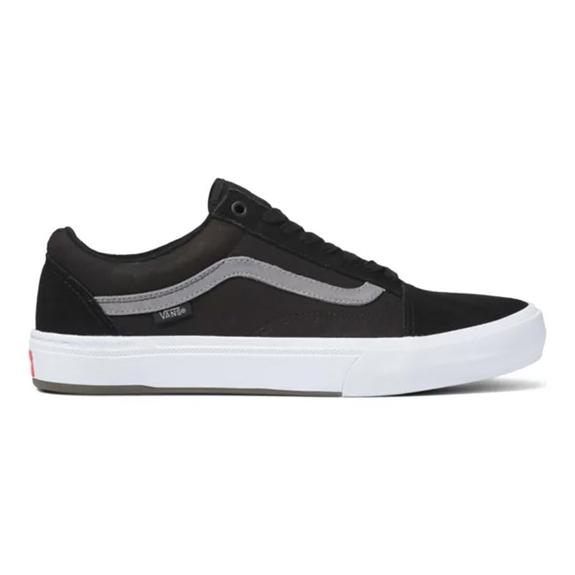 Vans Skate Old Skool BMX Shoes-Black/Gray/White - 7