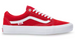 Vans Old Skool Pro Suede Shoe-Red/White - 1