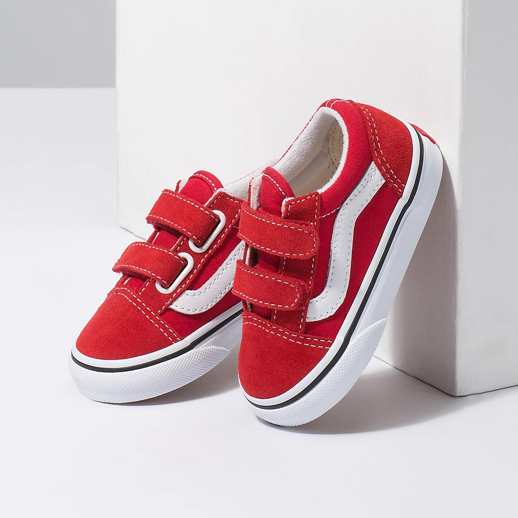 Red vans for babies deals