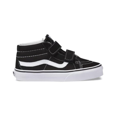 Vans SK8-Mid Reissue V Kids Shoes-Black/True White