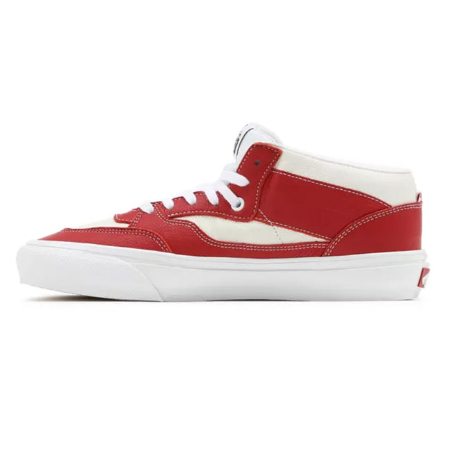 Vans Skate Sport Leather Skate Half Cab &#39;92 BMX Shoes-Chili Pepper/White - 2