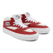 Vans Skate Sport Leather Skate Half Cab &#39;92 BMX Shoes-Chili Pepper/White - 3