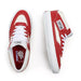 Vans Skate Sport Leather Skate Half Cab &#39;92 BMX Shoes-Chili Pepper/White - 4