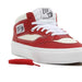 Vans Skate Sport Leather Skate Half Cab &#39;92 BMX Shoes-Chili Pepper/White - 6