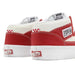 Vans Skate Sport Leather Skate Half Cab &#39;92 BMX Shoes-Chili Pepper/White - 7