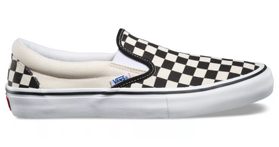 Vans Slip-On Pro Shoes-Black/White Checkerboard