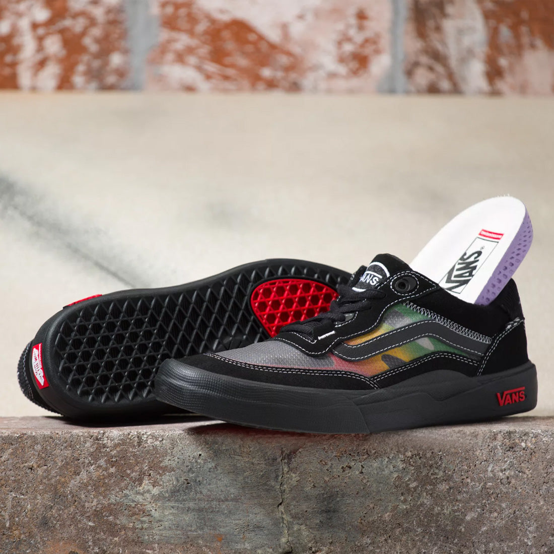 Vans Wayvee BMX Shoes-Black/Asphalt at J&R Bicycles – J&R Bicycles