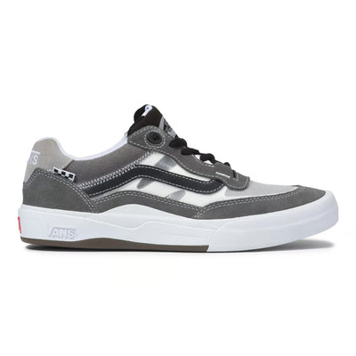 Vans Wayvee BMX Shoes-Gray/White