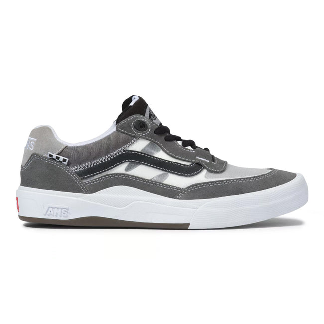 Vans Wayvee BMX Shoes-Gray/White - 1