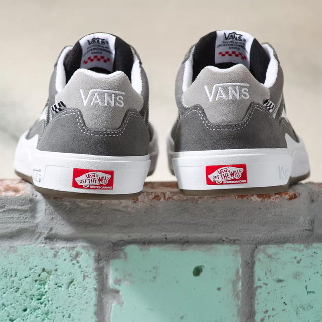 Vans Wayvee BMX Shoes-Gray/White - 5