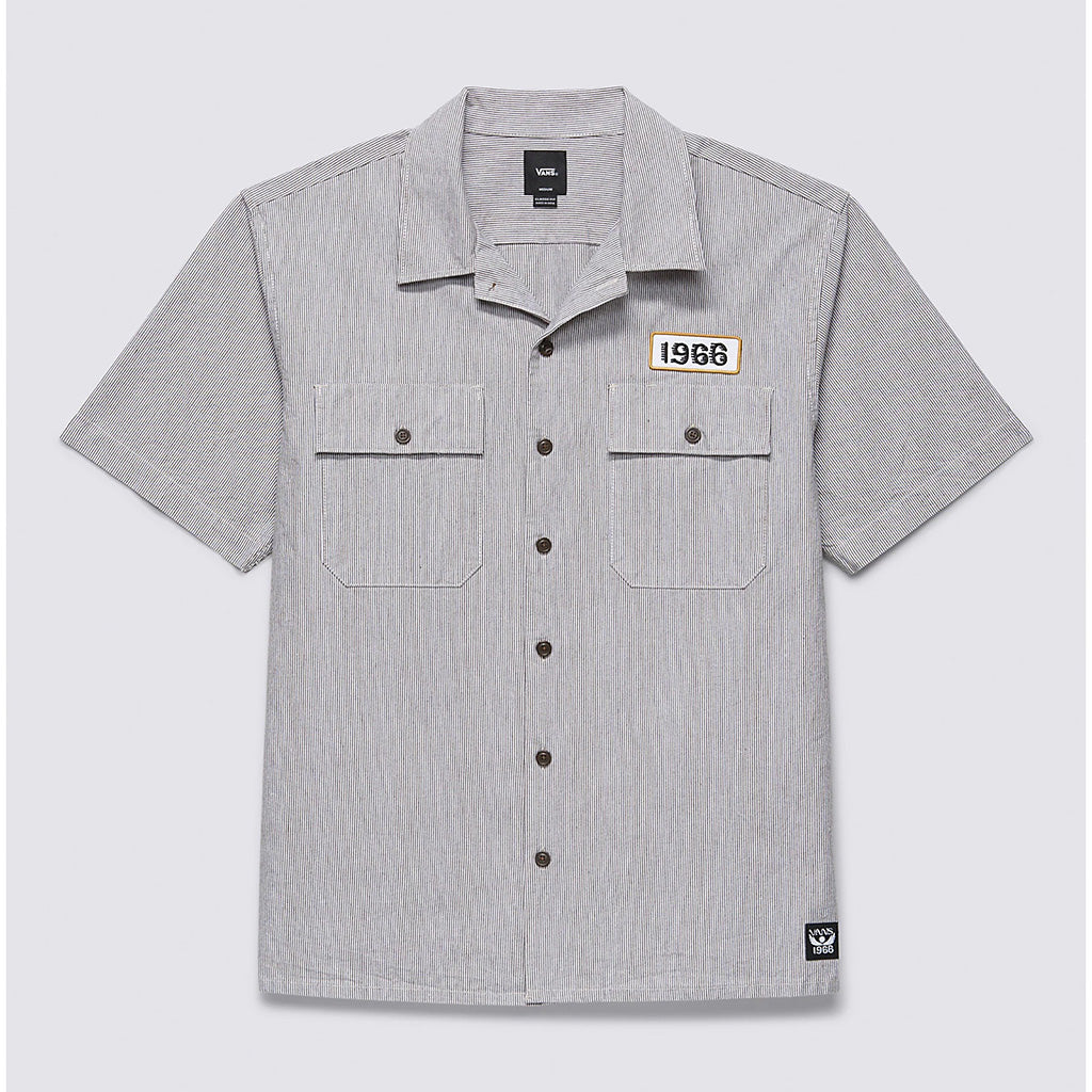 dress shirt with vans dress shirt with vans Vans - Lawson Solid Woven Black