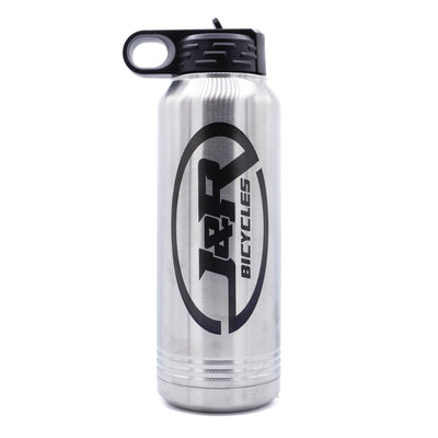 Custom Water Bottle-32oz-Vertical Logo