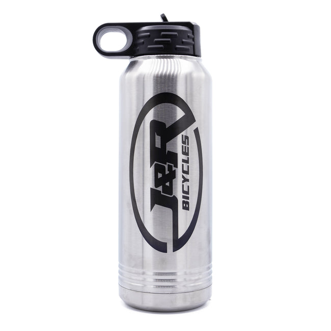 J&amp;R Bicycles Water Bottle-32oz-Vertical Logo - 1