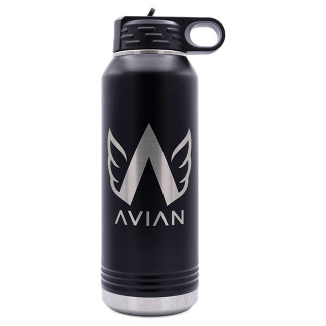 Avian Water Bottle-32oz-Vertical Logo - 1