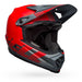 Bell Full-9 Fusion MIPS BMX Race Helmet-Louver Matte Gray/Red - 2