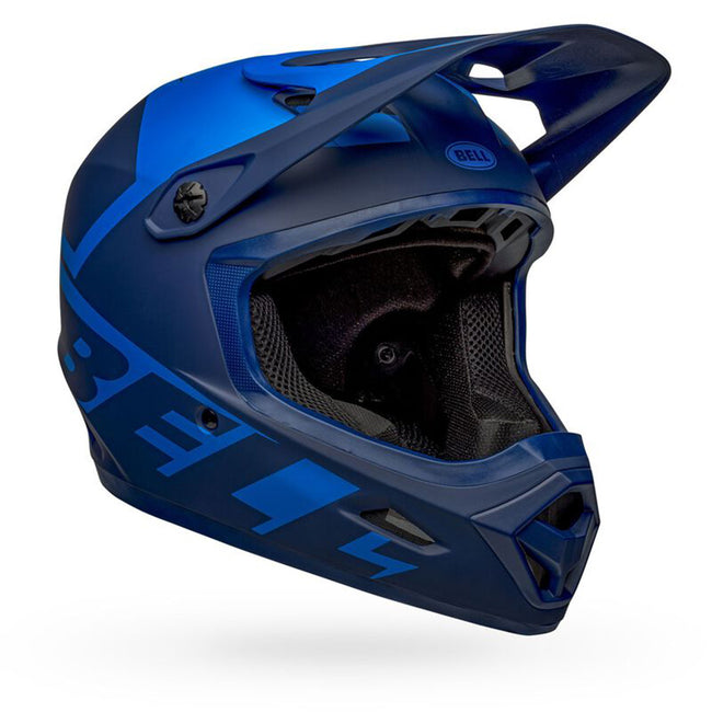 Bell Transfer BMX Race Helmet-Matte Blue/Dark Blue - 2