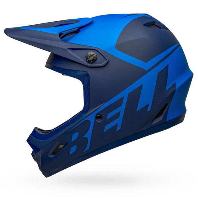 Bell Transfer BMX Race Helmet-Matte Blue/Dark Blue - 4