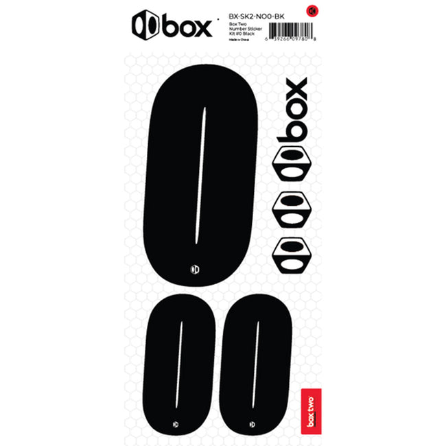 Box Two Number Sticker Set 0-9 - 2