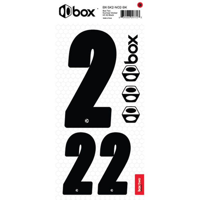 Box Two Number Sticker Set 0-9 - 3