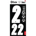Box Two Number Sticker Set 0-9 - 13