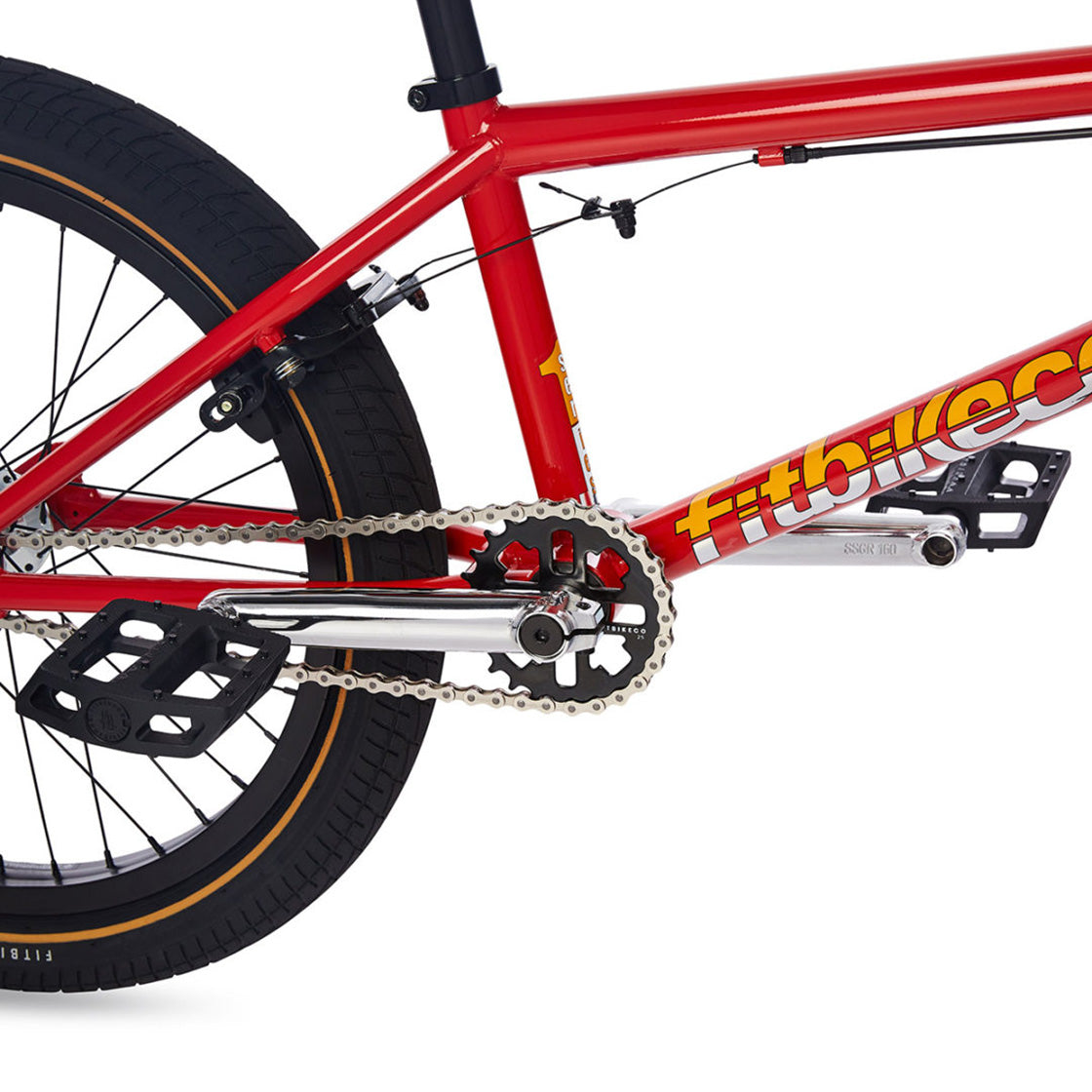 Fit 2023 Series One SM 20.25in TT BMX Freestyle Bike-Hot Rod Red