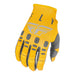Fly Racing Kinetic K121 BMX Race Gloves-Mustard/Stone/Grey - 3
