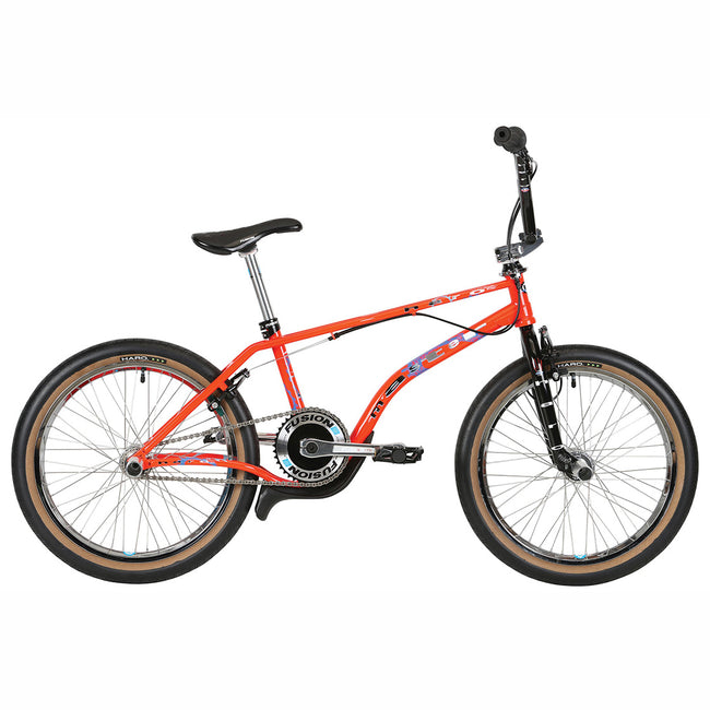 Haro Lineage Air Master 20.5&quot;TT BMX Freestyle Bike-Neon Red - 1