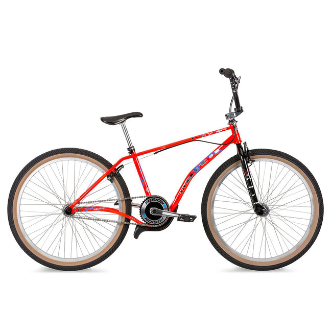 Haro Lineage Air Master 26&quot; BMX Freestyle Bike-Neon Red - 1
