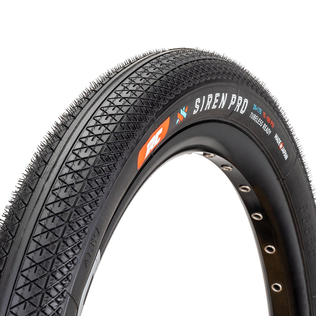 IRC Siren Pro Tubeless Ready Folding BMX Tire – J&R Bicycles, Inc.