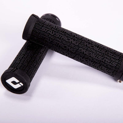 ODI x Stay Strong Reactiv Flangeless Lock-On Grips