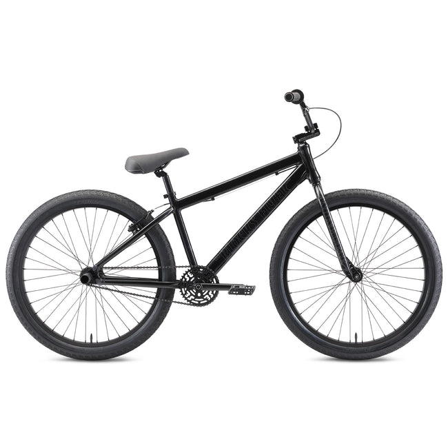 SE Bikes Blocks Flyer 26&quot; BMX Freestyle Bike-Stealth Mode Black - 4