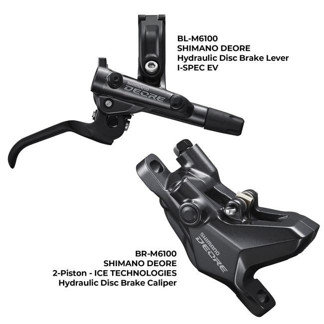 Shimano Deore M6100 Hydraulic Disc Brake and Lever - 1