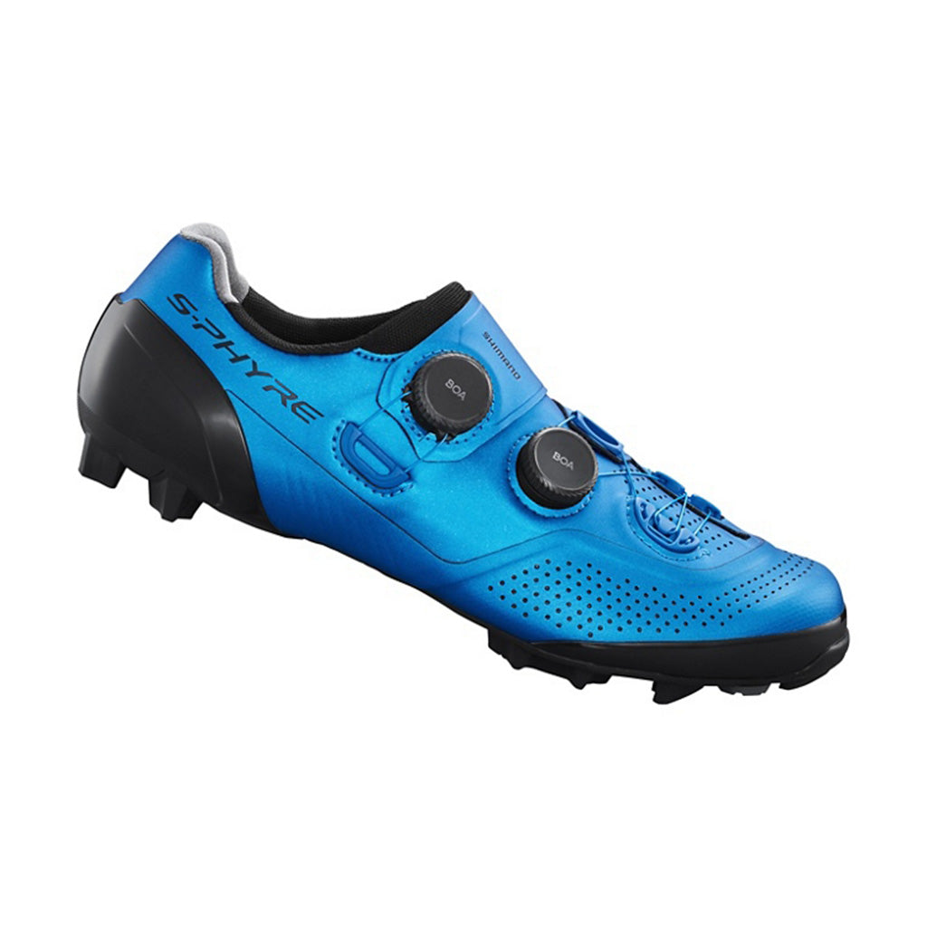 Shimano SH-XC902 S-Phyre Bike Shoe-Blue at J&R Bicycles – J&R