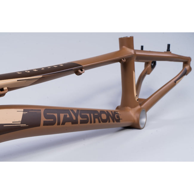 Stay Strong For Life V3 BMX Race Frame-Coffee - 10