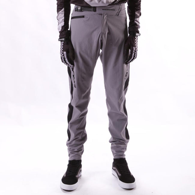 Stay Strong V2 BMX Race Pants-Grey/Black - 1