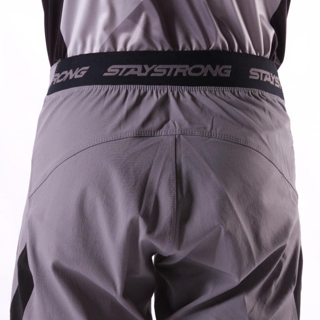 Stay Strong V2 BMX Race Pants-Grey/Black - 5