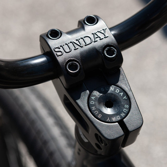 Sunday Forecaster RHD 21&quot;TT BMX Freestyle Bike-Matte Black/Gray Fade - 9