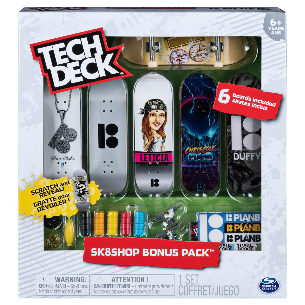Tech Deck Sk8shop Bonus Pack-6 Pack – J&R Bicycles, Inc.