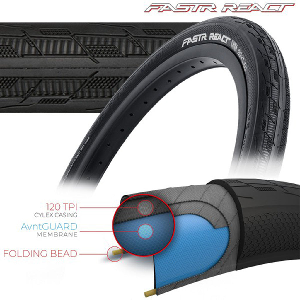 Tioga Fastr Black Label BMX Racing Tire at J&R Bicycles – J&R