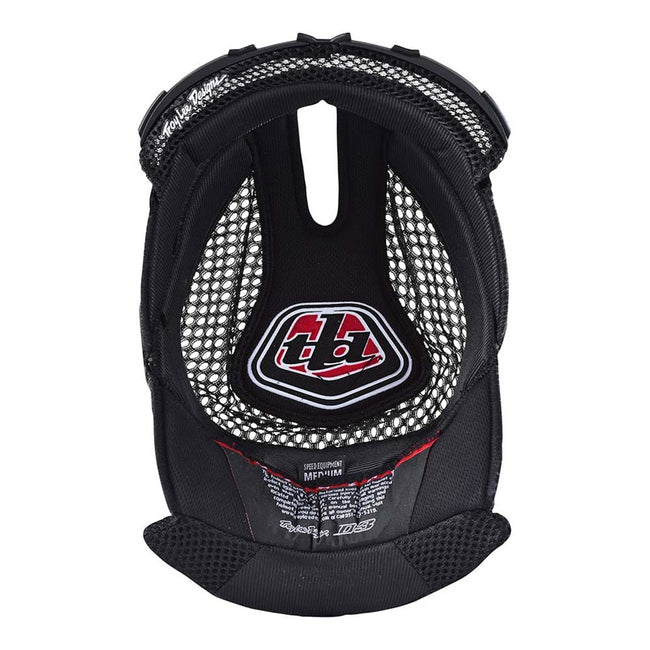 Troy Lee D3 Helmet Headliner-Black - 1