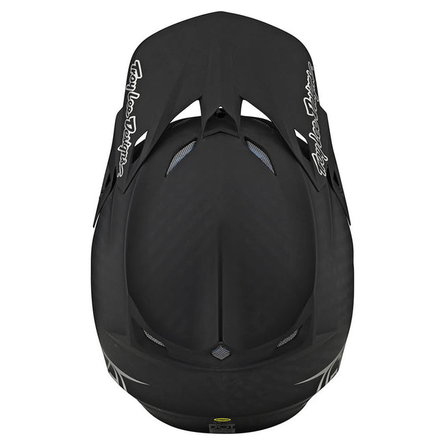 Troy Lee Designs SE5 MIPS Stealth BMX Race Helmet-Black/Chrome - 7